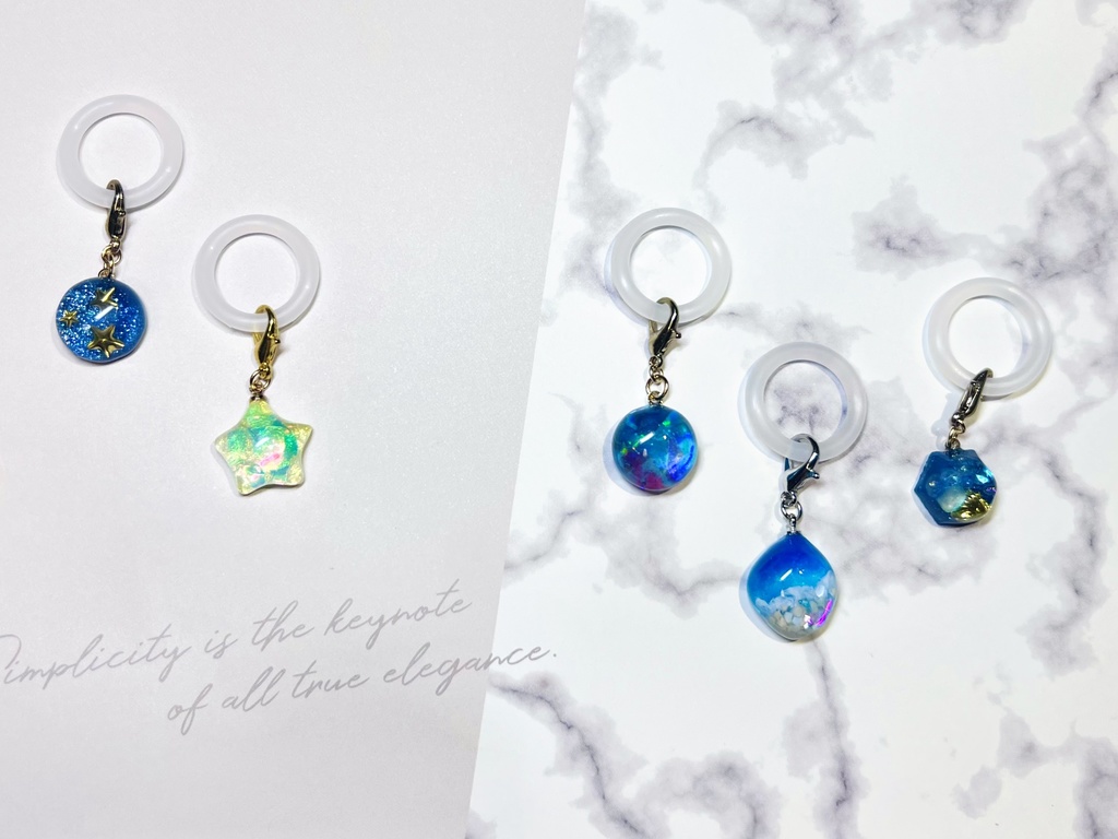 深空モチーフアンブレラチャーム