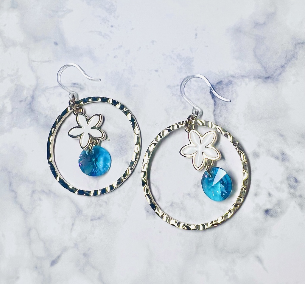 レイモチーフピアス(イヤリング)