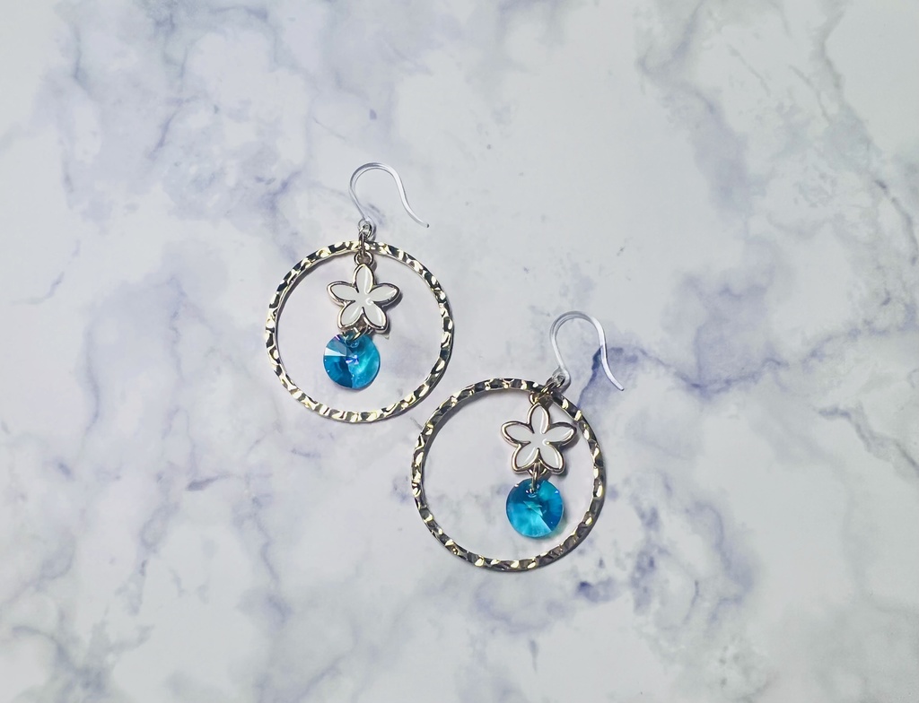 レイモチーフピアス（イヤリング）