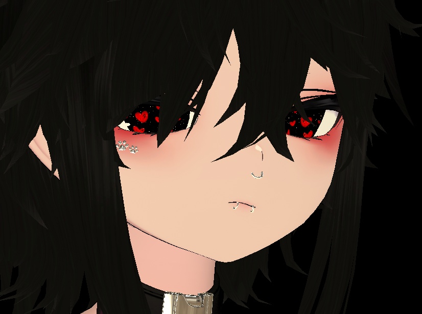 Rurune face piercings