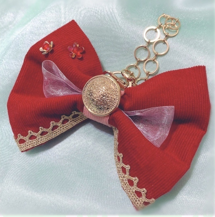 イメージリボンバッグチャーム