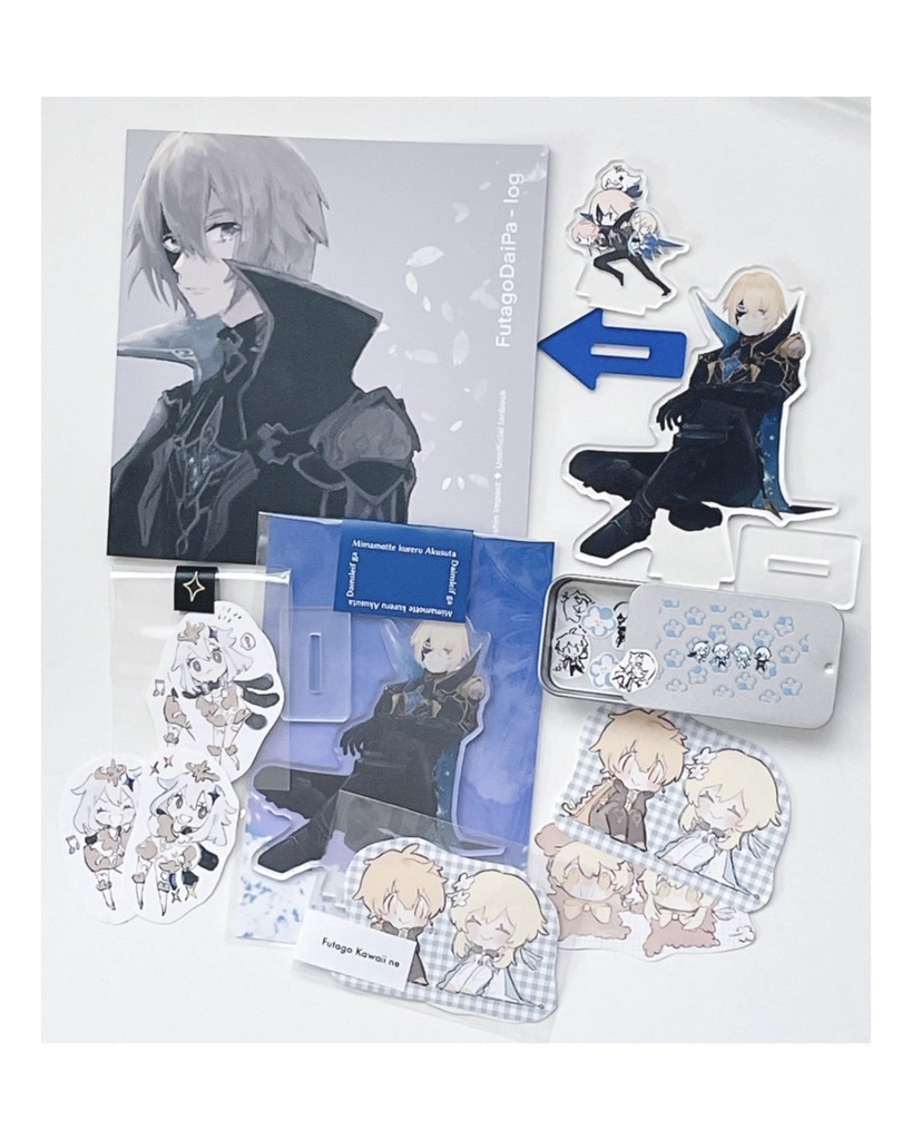 ダインスレイヴイラスト集・アクリルスタンド・缶・ステッカー