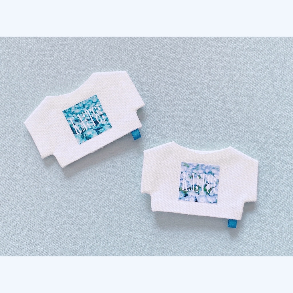 グラフィックロゴTシャツ -ネモフィラ- 【10cmぬい服】
