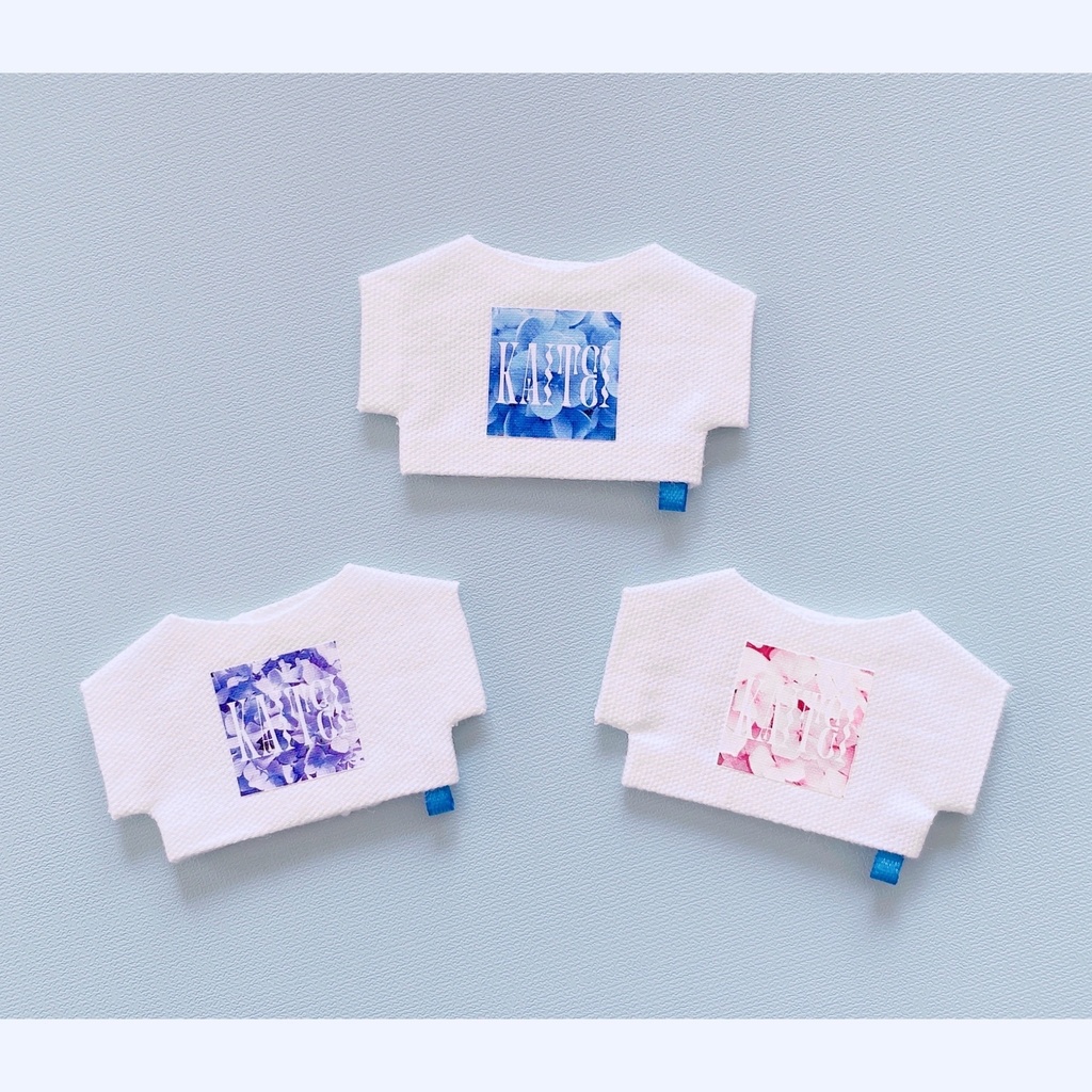 グラフィックロゴTシャツ -あじさい- 【10cmぬい服】