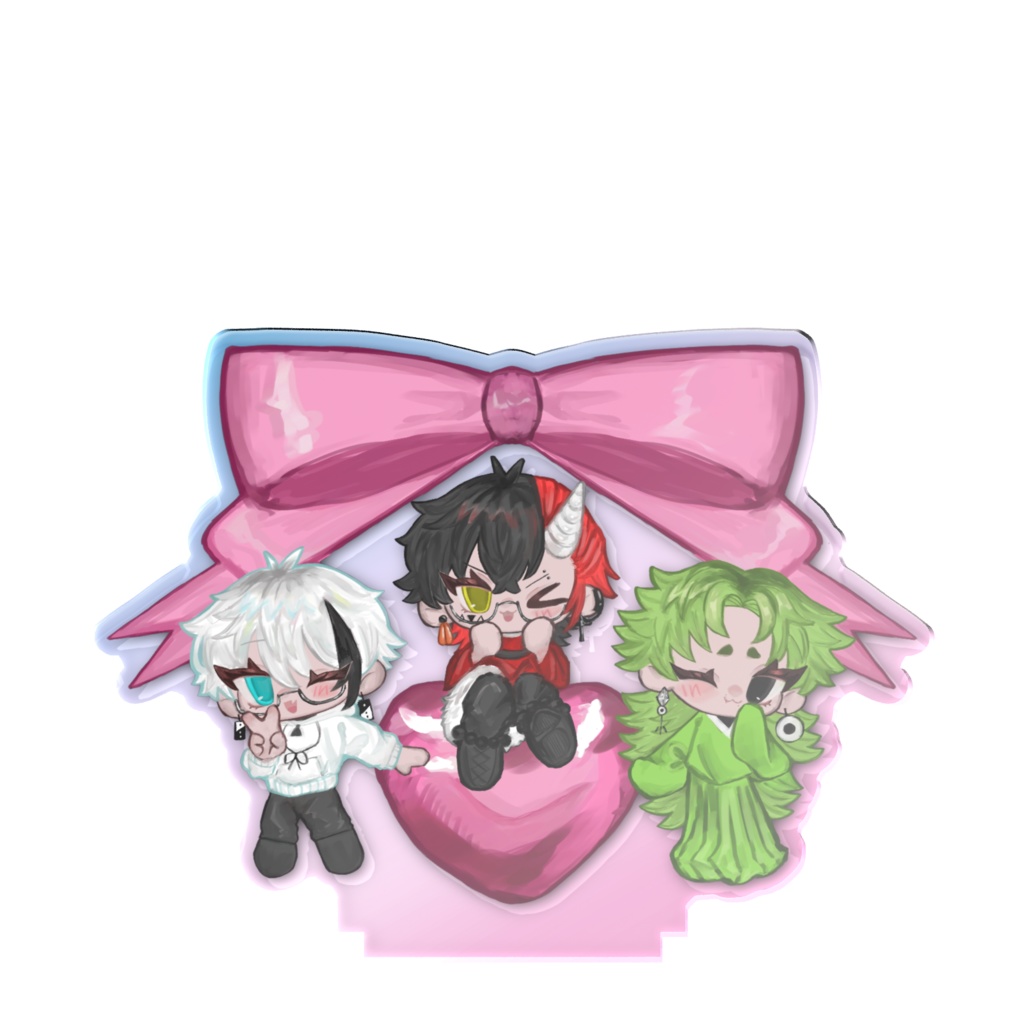 オリキャラ ミニキャラ アクスタ