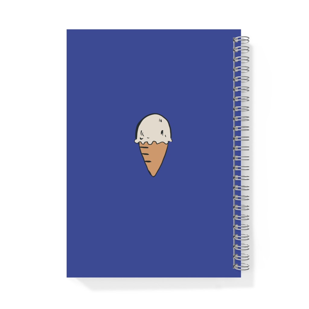 カートゥーンっぽいうちの子達のリングノート