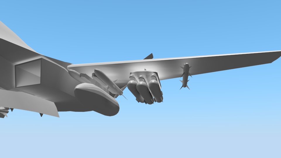 双発前進翼戦闘機