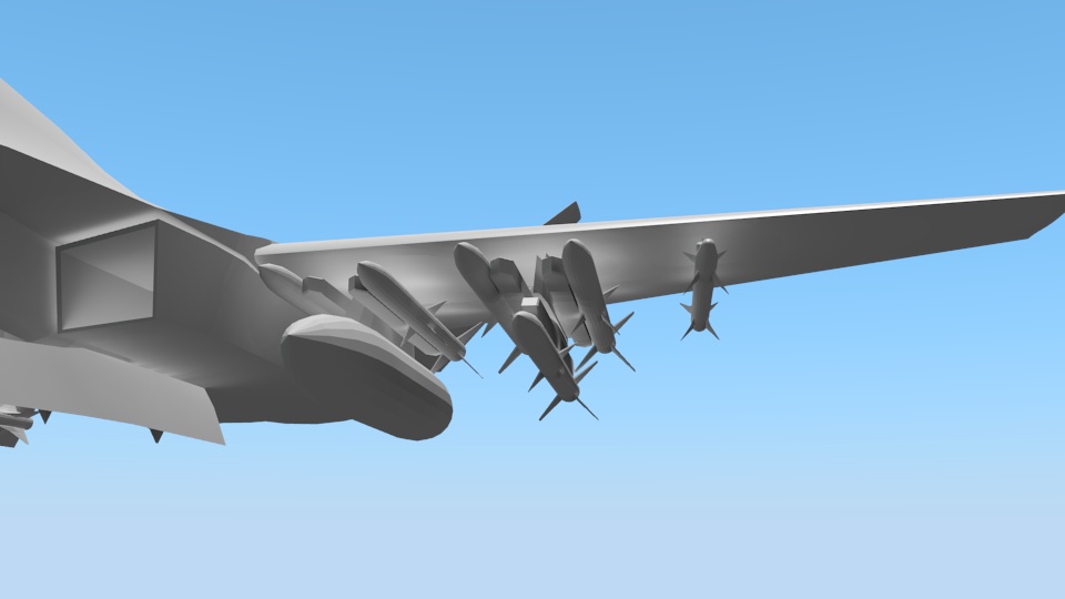 双発前進翼戦闘機