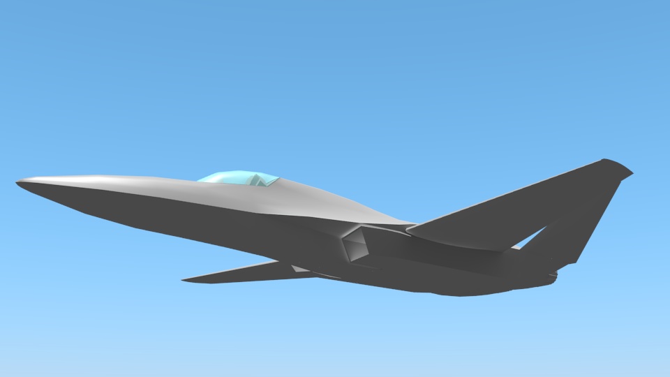 双発前進翼戦闘機