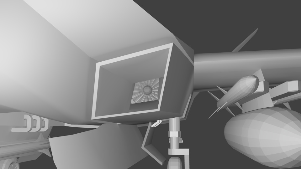 双発前進翼戦闘機