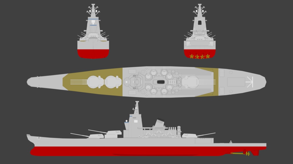 近代化改修型50,000t級戦艦