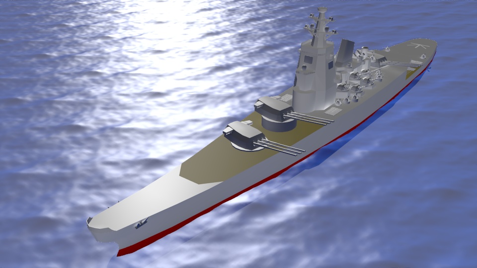 近代化改修型50,000t級戦艦