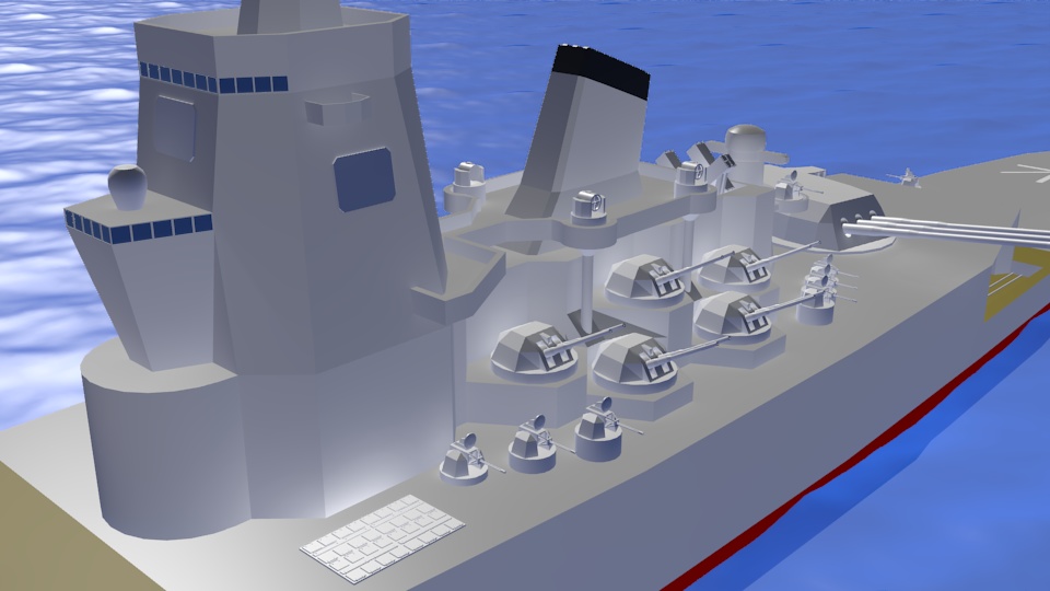 近代化改修型50,000t級戦艦