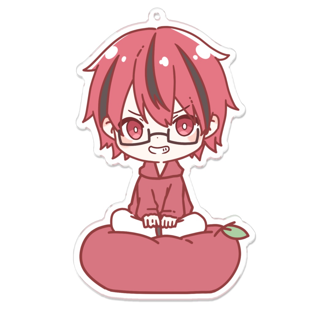 紅くんアクリルキーホルダー