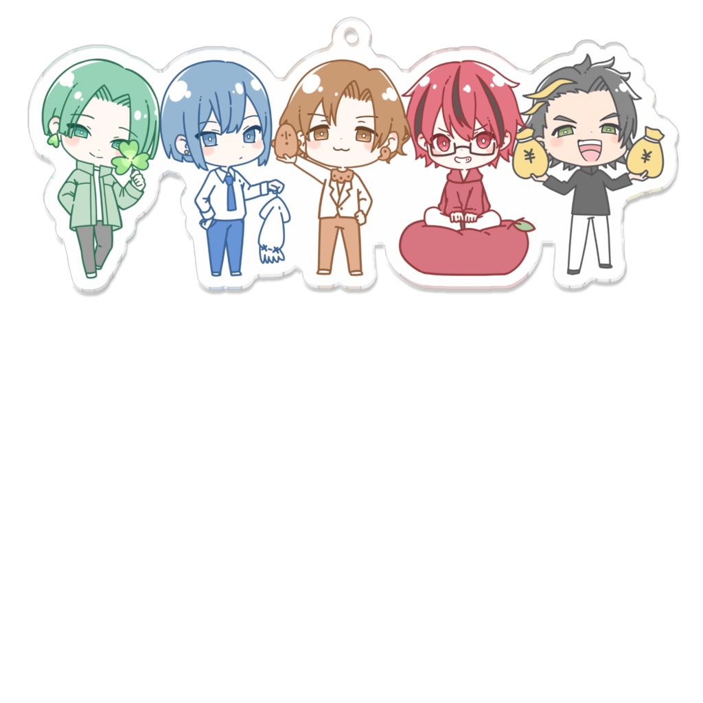 ミニキャラ アクリルキーホルダー