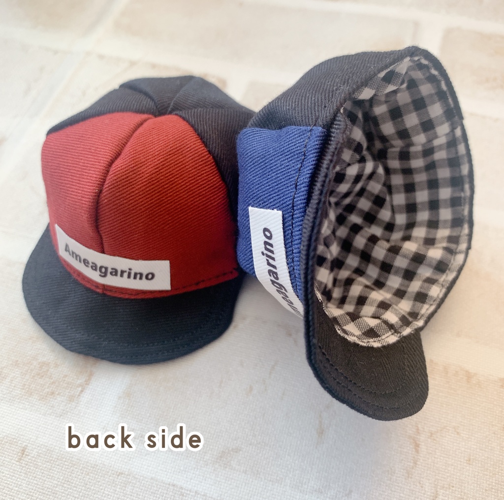 キャップ&サロペ