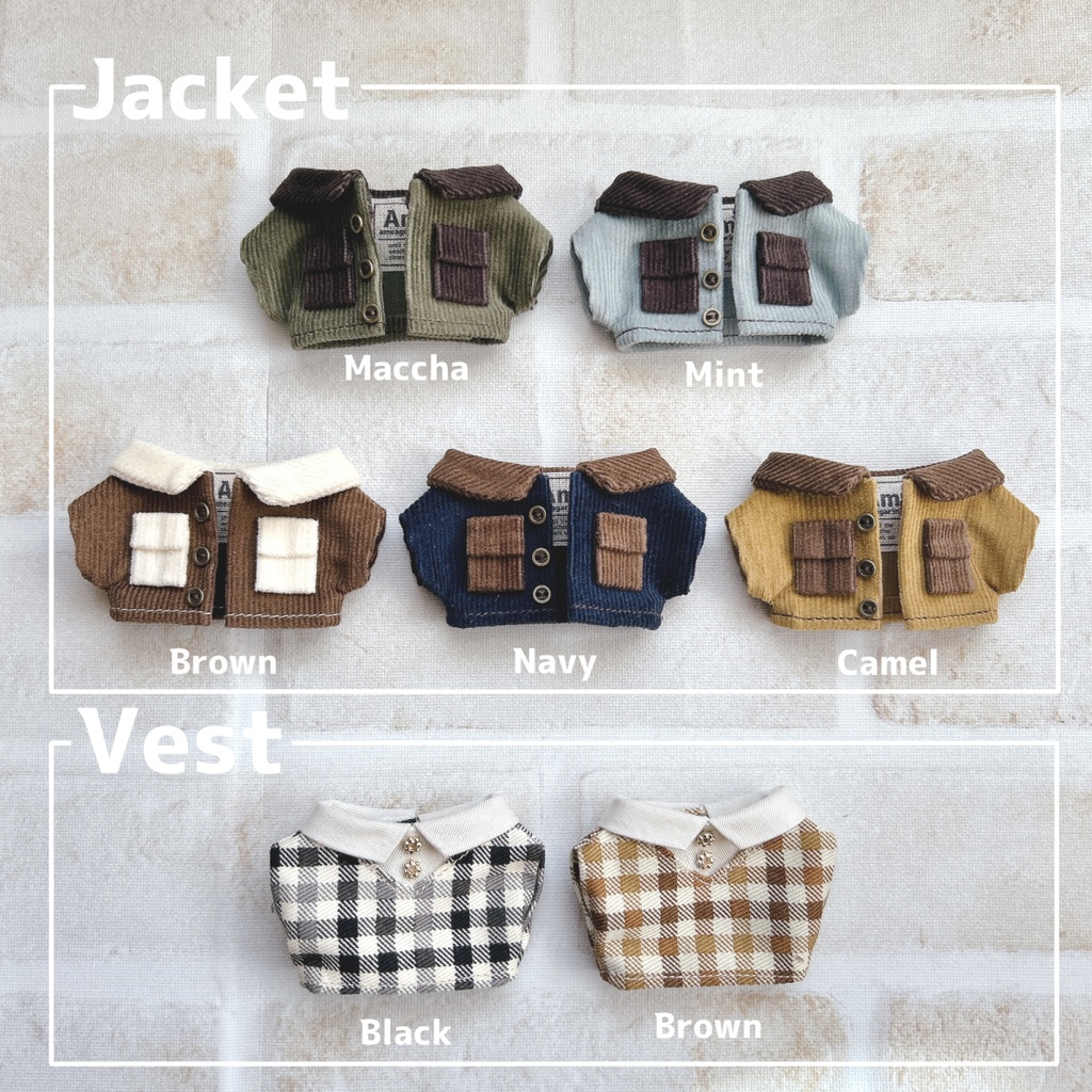 【10cm】秋冬おでかけセット