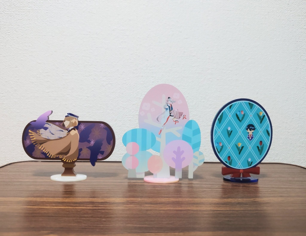 フチなしアクスタ