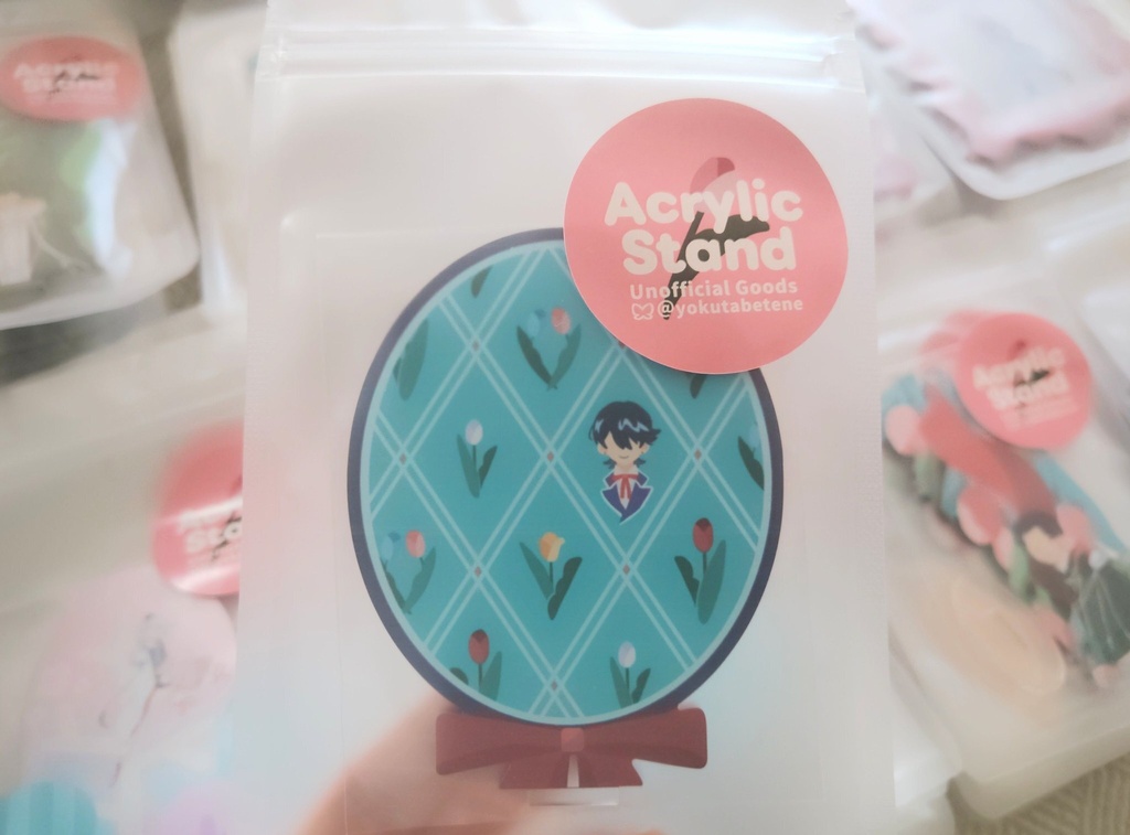 フチなしアクスタ