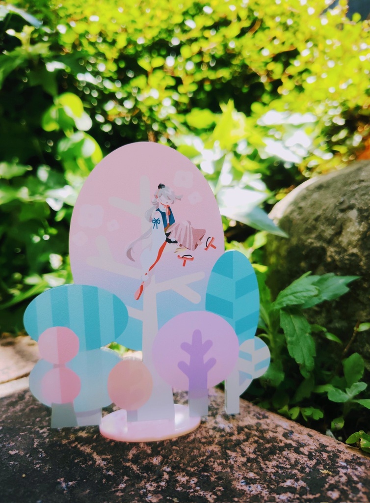 フチなしアクスタ