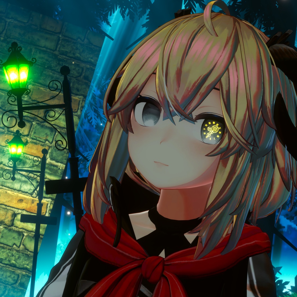 複数アバター対応「動く機械仕掛けの瞳」