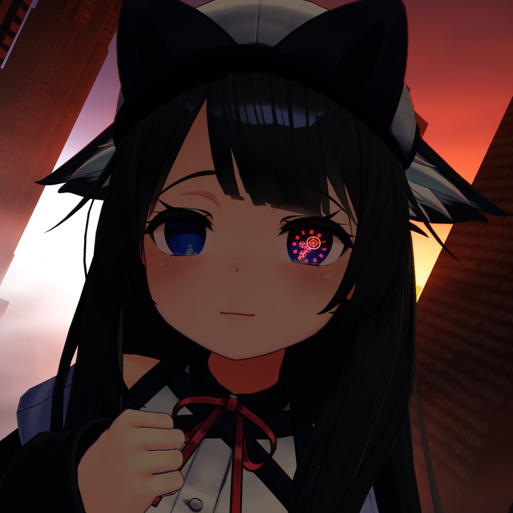 複数アバター対応「動く機械仕掛けの瞳」