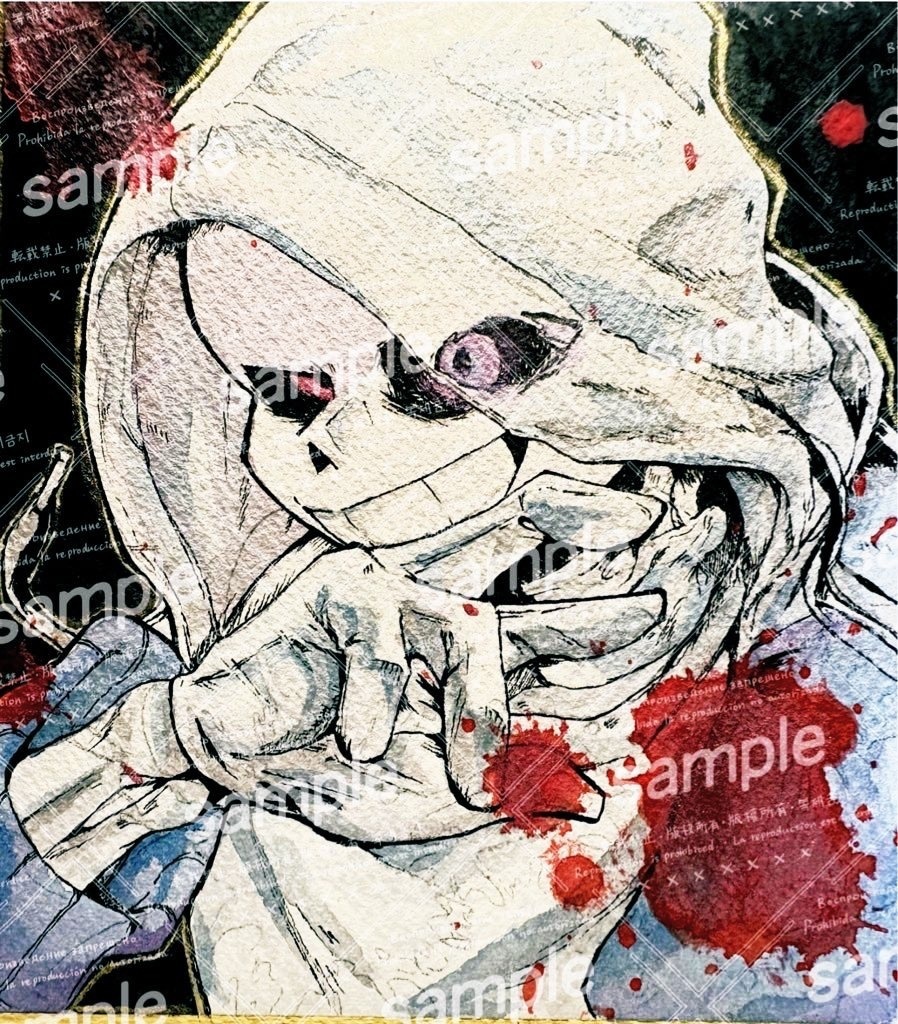 【アナログ原画】ミニ色紙有償依頼