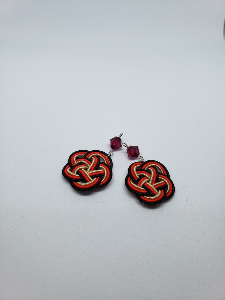 燭台切光忠イメージ水引細工ピアス