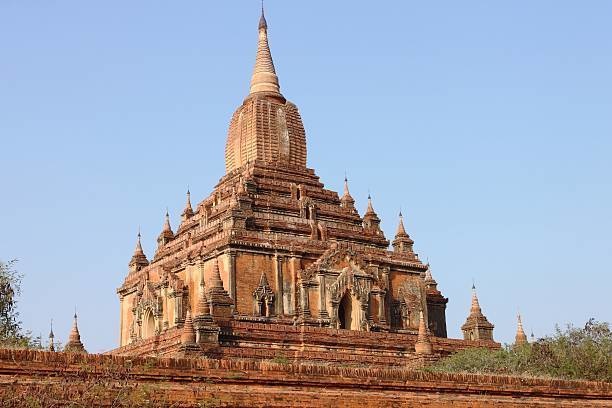 ペーパークラフト ミャンマーの世界遺産 バガンのパゴダ(仏塔)