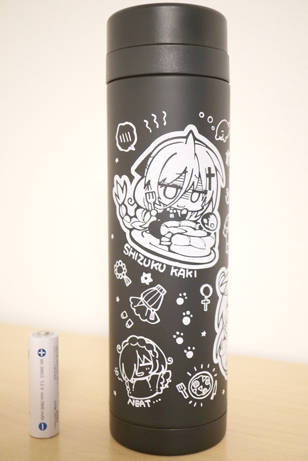 「ねこ憑きっす!」スリムサーモステンレスボトル300ml