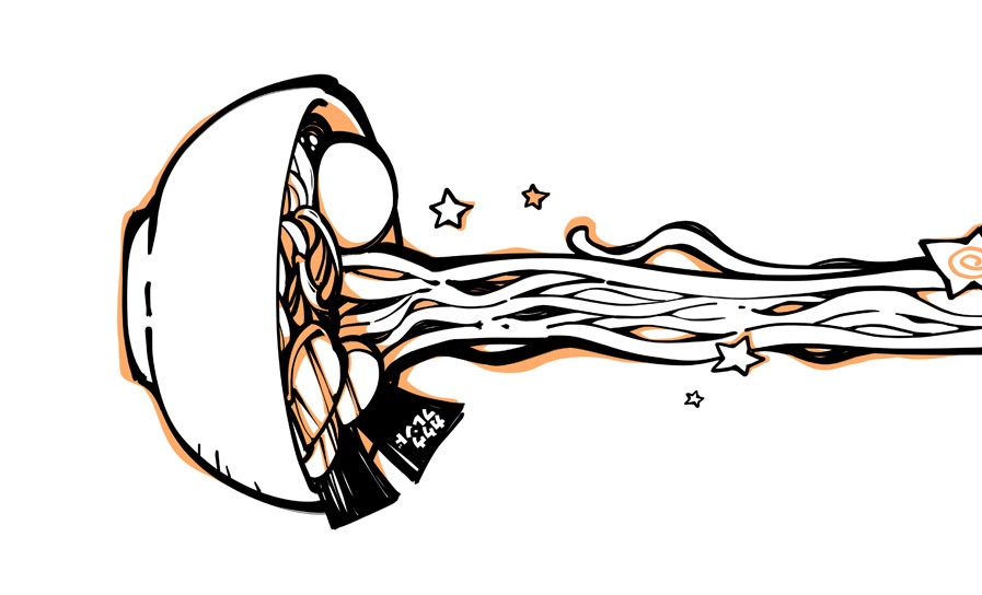 【カクウフレンド】ラーメンマフラータオル(330匁)