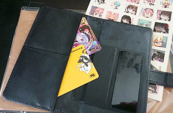 【カクウフレンド】スマホレザー手帳カバー(クリアシールつき)