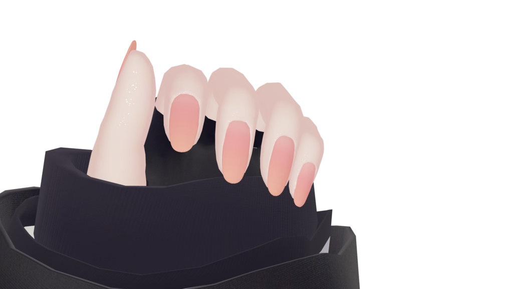 【ルルネ専用テクスチャ】桜ルルネセット(髪、瞳、メイク、ネイル、しっぽ)