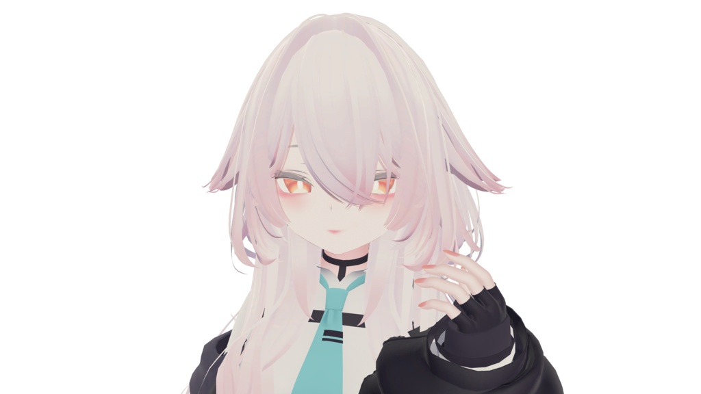 【ルルネ専用テクスチャ】桜ルルネセット(髪、瞳、メイク、ネイル、しっぽ)