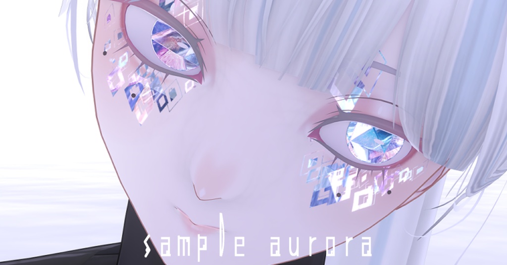 【Pochi専用/髪・顔・体/マテリアル付き】💎宝石マテリアル-your facets-💎