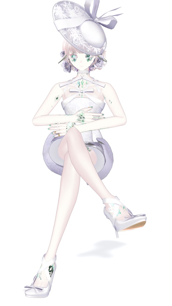 【Pochi専用/髪・顔・体/マテリアル付き】💎宝石マテリアル-your facets-💎