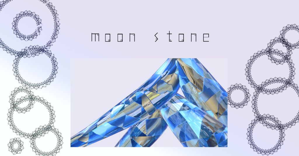 【Pochi専用/髪・顔・体/マテリアル付き】💎宝石マテリアル-your facets-💎