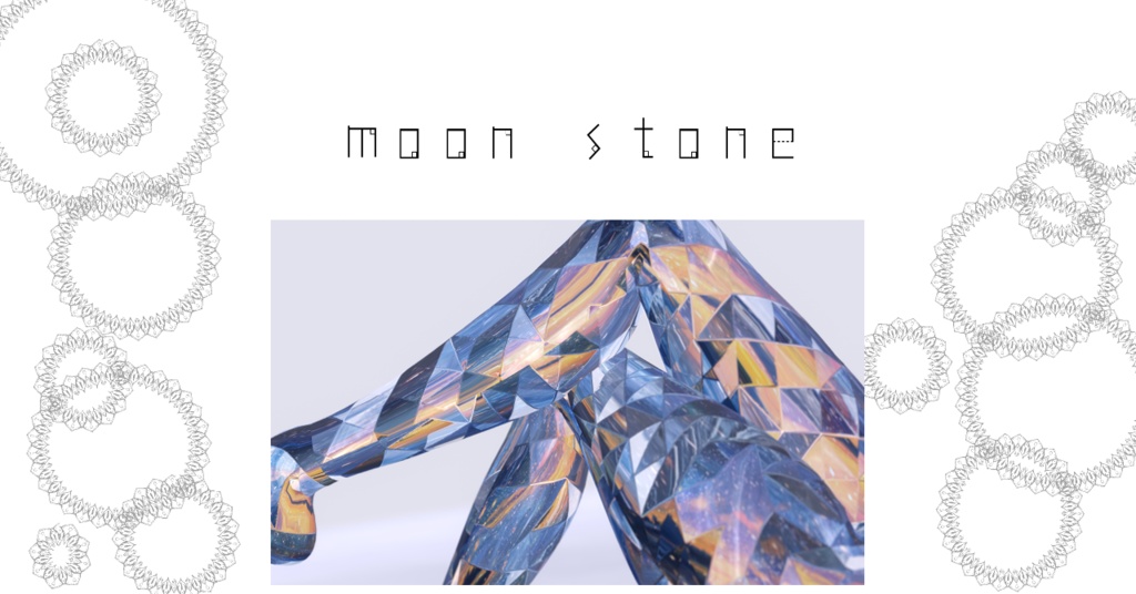 【SELESTIA専用/髪・顔・体/マテリアル付き】💎宝石マテリアル-your facets-💎