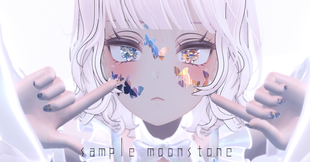 【SELESTIA専用/髪・顔・体/マテリアル付き】💎宝石マテリアル-your facets-💎