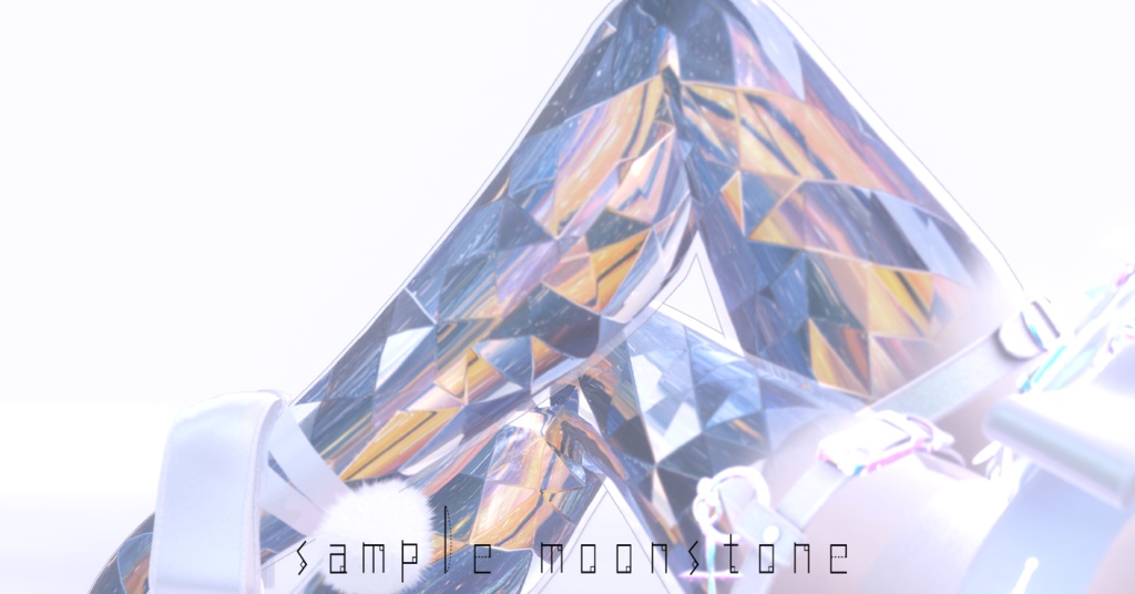 【SELESTIA専用/髪・顔・体/マテリアル付き】💎宝石マテリアル-your facets-💎
