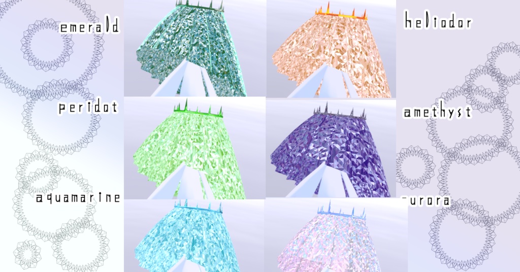 【ニマルマ専用/マテリアル付き】💎宝石マテリアル-your facets-💎