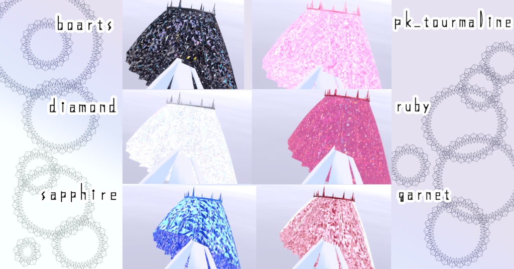 【ニマルマ専用/マテリアル付き】💎宝石マテリアル-your facets-💎