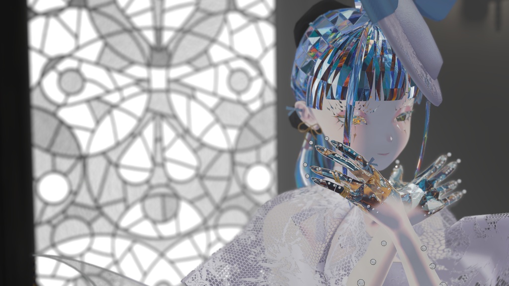 【julius専用/髪・顔・体/汎用マテリアル付き】💎宝石マテリアル-your facets-💎