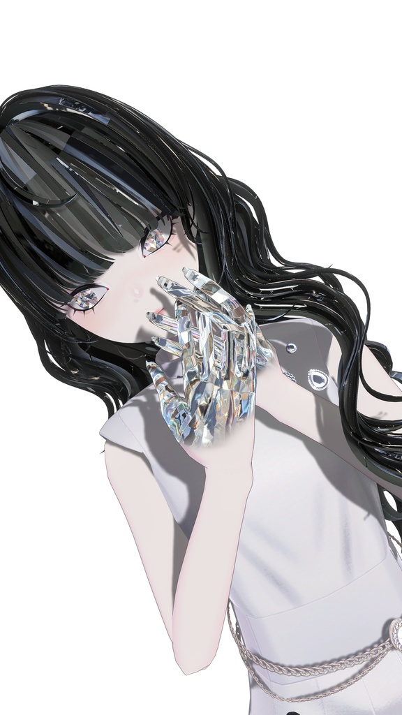 【julius専用/髪・顔・体/汎用マテリアル付き】💎宝石マテリアル-your facets-💎