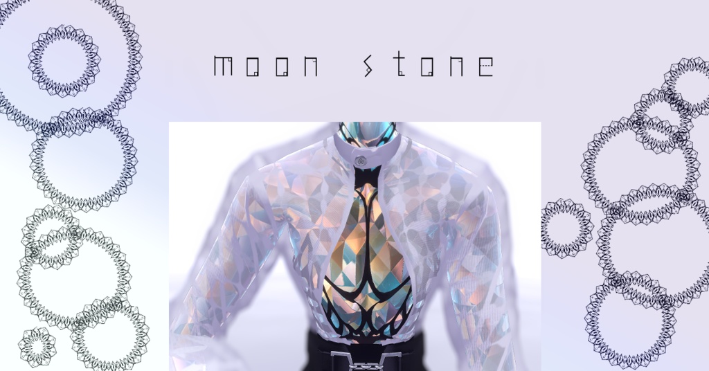 【イェギ専用/髪・顔・体・しっぽ/マテリアル付き】💎宝石マテリアル-your facets-💎