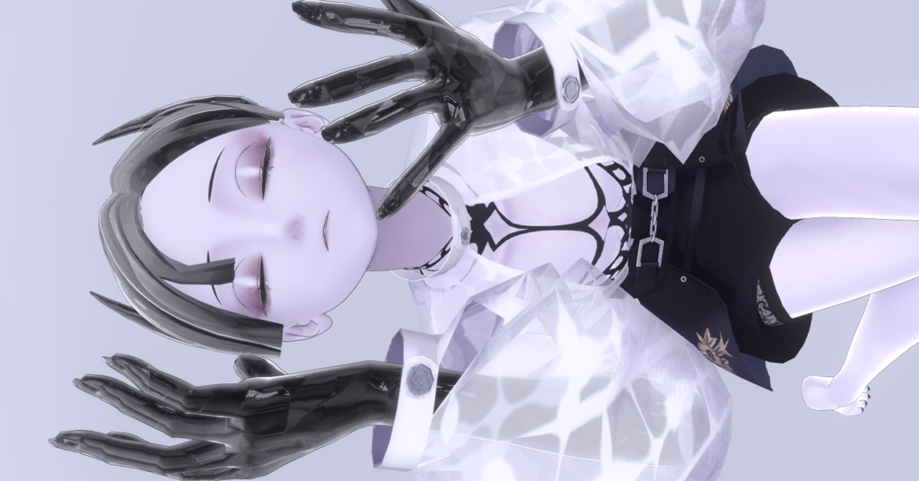 【イェギ専用/髪・顔・体・しっぽ/マテリアル付き】💎宝石マテリアル-your facets-💎