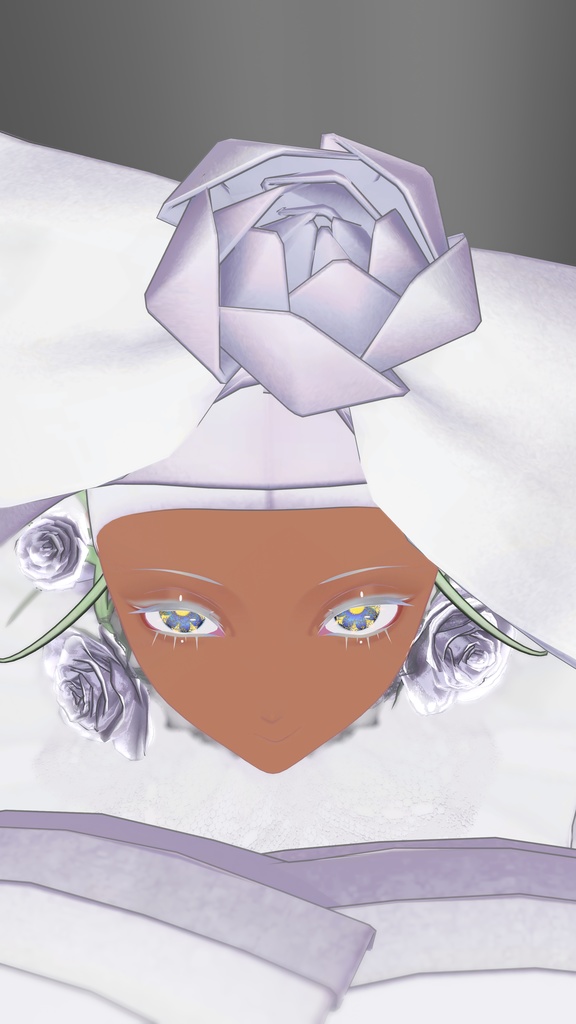 【FREE/Pochi専用アイテクスチャ】祈りの瞳(マテリアル付き)