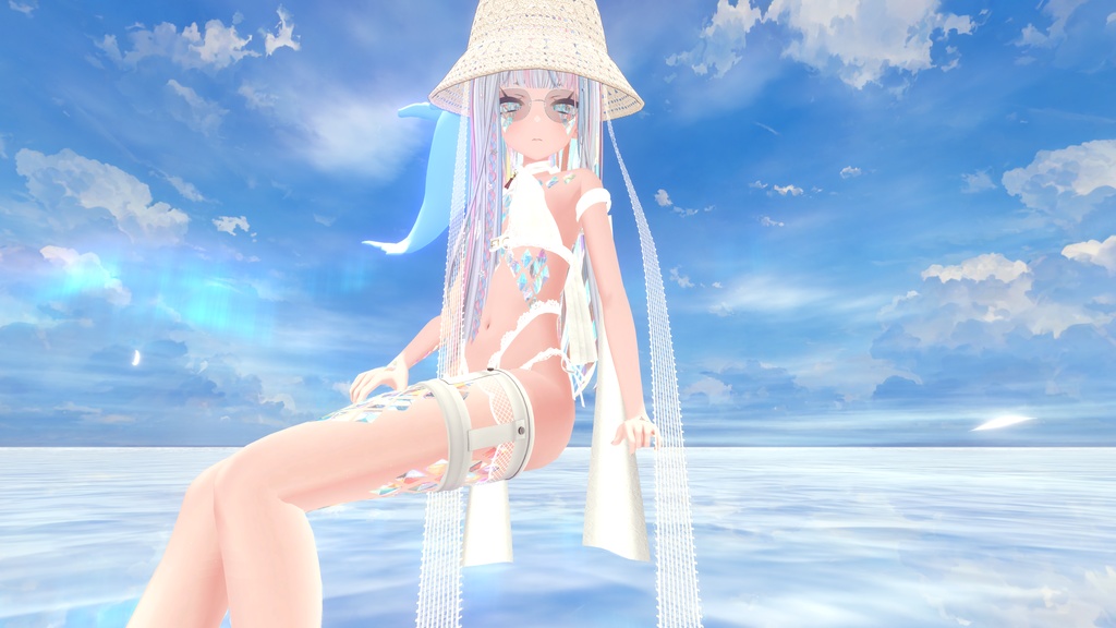 【ゾメちゃん専用/髪・顔・体・翼/汎用マテリアル付き】💎宝石マテリアル-your facets-💎