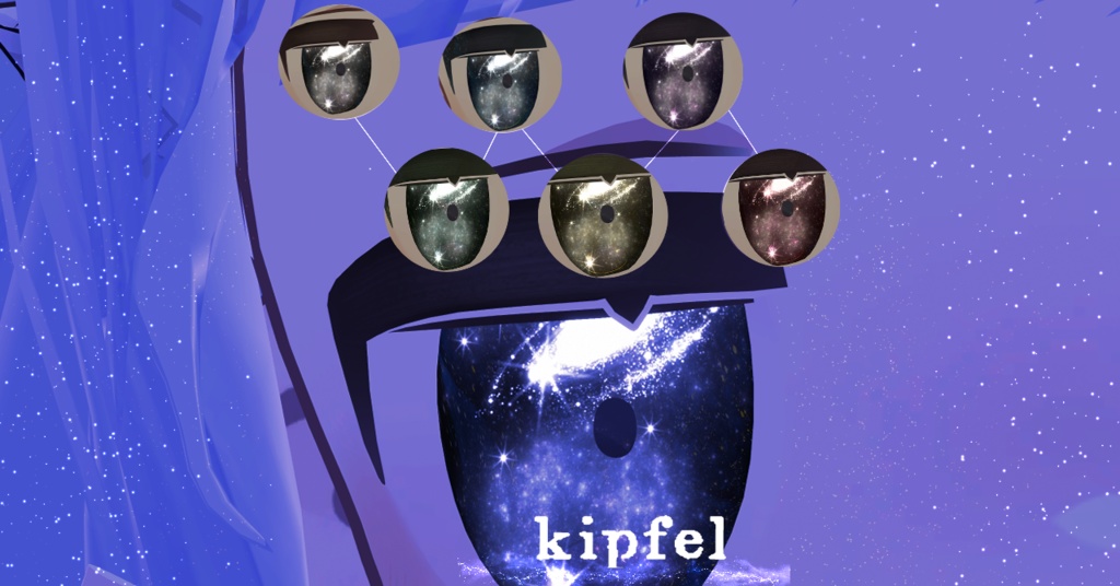 【12アバター対応/マテリアル付】天の川アイテクスチャ