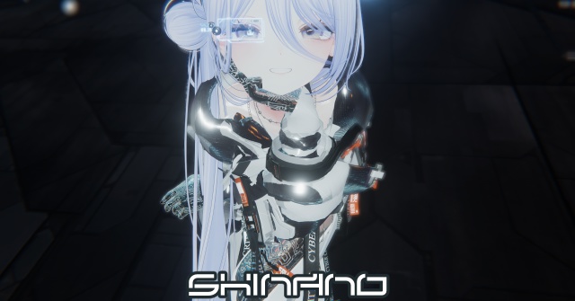 【16アバター対応&汎用/マテリアル付】Cyber body Material